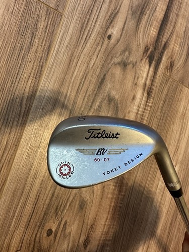 希少レフティ‼︎Titleist BVウェッジ 60-07 Titleist Vokey Bv 60 07 Degrees Lob Wedge N.s. Pro 950 Gh SR