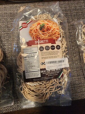 Low Carb Pasta, Keto Pasta, Great Low Carb Bread Company Spaghetti 06/25