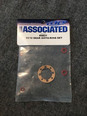 Team Associated 9831 Sc10 Gear Diff O-ring Set