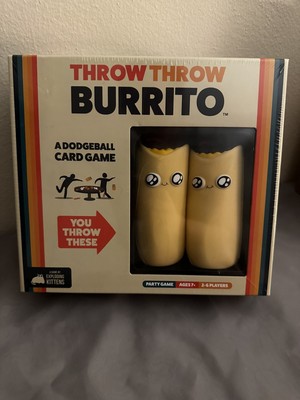 Throw Throw Burrito Party Game | Dodgeball Card Game | Ages 7+ | 2-6 Players