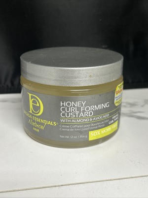 Desing Essentials Honey Curl Forming Custard with Almond&Avocado 12Oz. (1A)