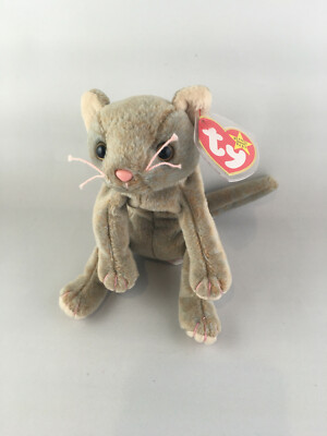 SCAT the Cat - Ty Beanie Baby with Tag Errors / Oddities  