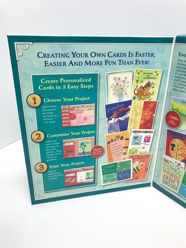 Hallmark Card Studio Premium Edition 2006 PC Computer Software Greeting Card