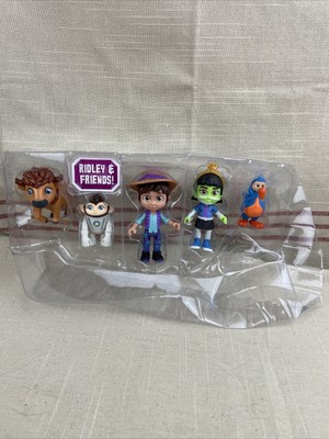 Netflix Ridley Jones Collectible Figure Set, 5-Pack of Ridley Jones and Friends