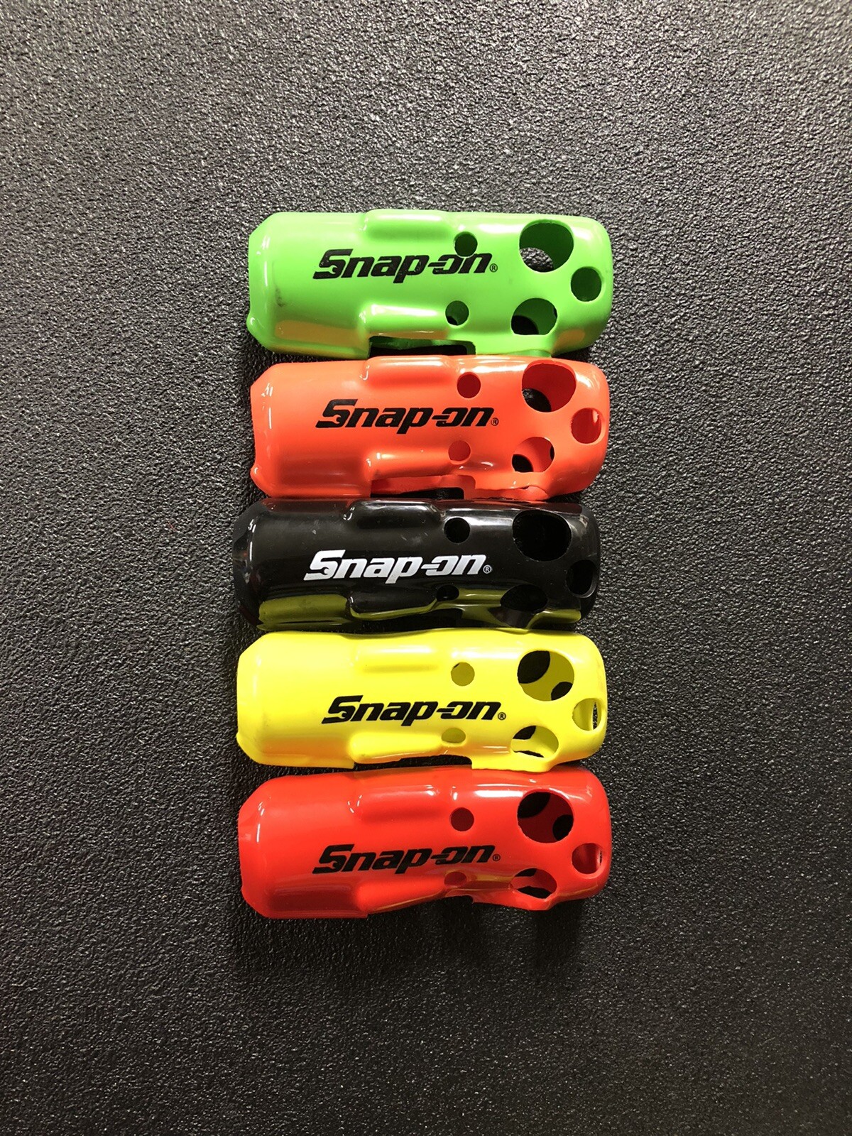 Snap On Tools Impact Cover Protective Boot 14.4v 3/8 Red Black Yellow