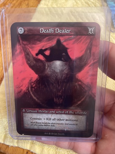 Death Dealer β foil Sorcery TCG Death Dealer - Foil - Unique - Beta - Sorcery Contested