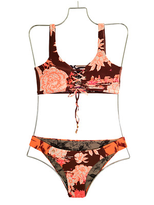 Maaji Bailey Dazzling top sz S & Fortune Teller Docks bottom sz M reversible set