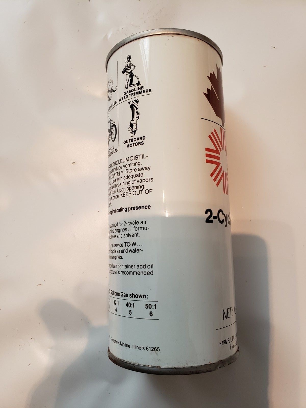 2 Cycle John Deere Engine Oil 16 Oz Can TY6244 O3