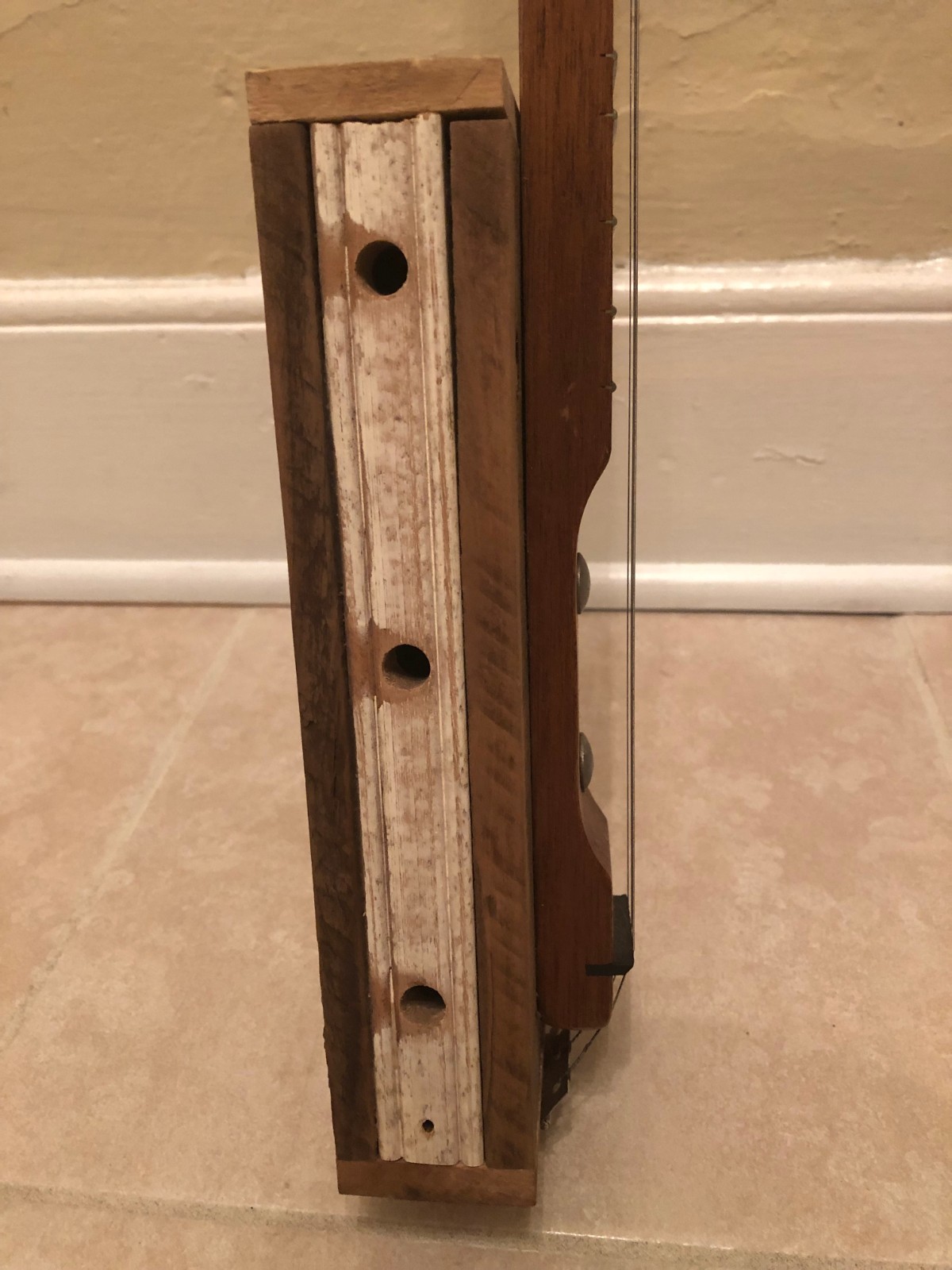 Handmade Stick Dulcimer - Strum Stick - 3 String - Diatonic Scale