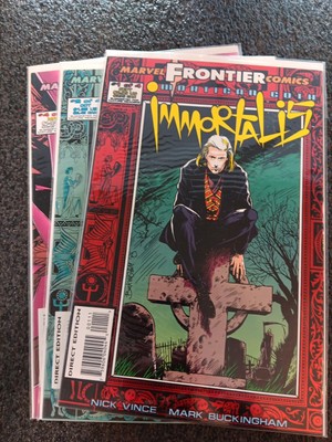 Mortigan Goth Immortalis #1-4 Missing #3 Series (1993) Marvel Frontier Comics