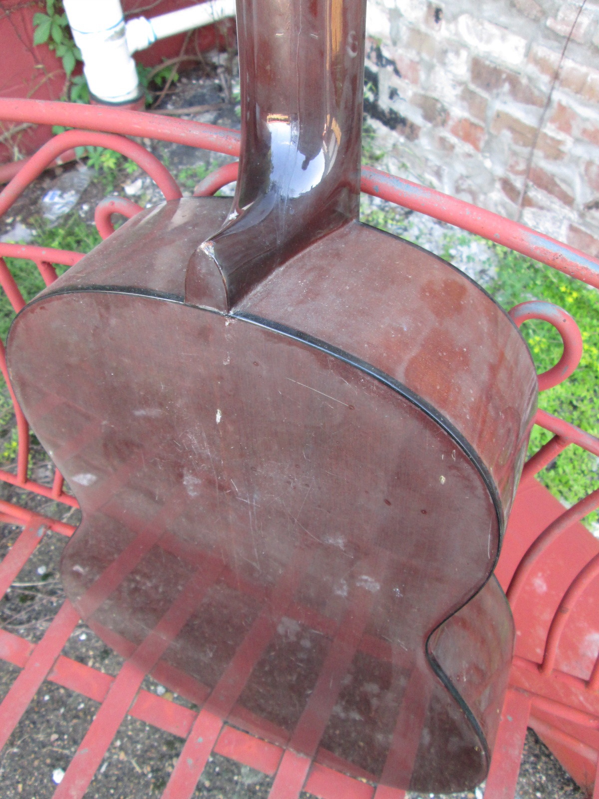 TAKEMINE G124s Classical Guitar Taiwan 1 missing tuner button - Sold AS IS