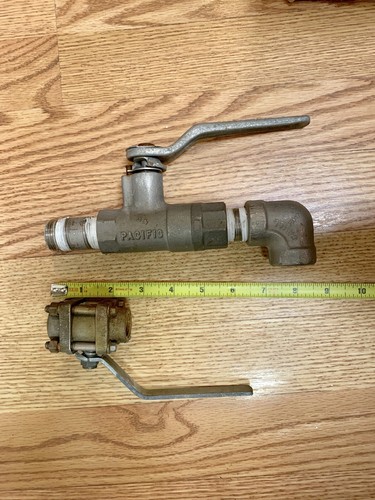 4 Vintage Water Spigot Faucet Plumbing Fixtures.