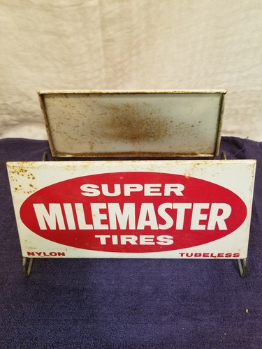Vintage Advertising Tire Store Display Rack Stand 
