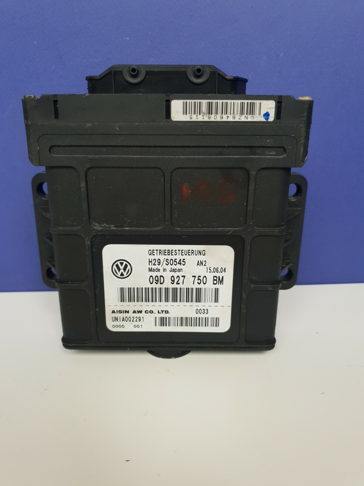 【初売り】 Touareg Vw Genuin Bm 750 927 09d Ecu Unit Control Electric セキュリティ・セーフティ