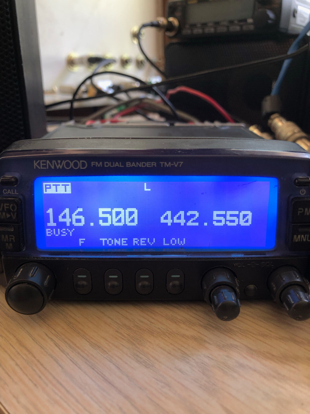KENWOOD TM-V7A モービル機 Kenwood TM-V7A Mobile Dual Band VHF UHF Transceiver C MY