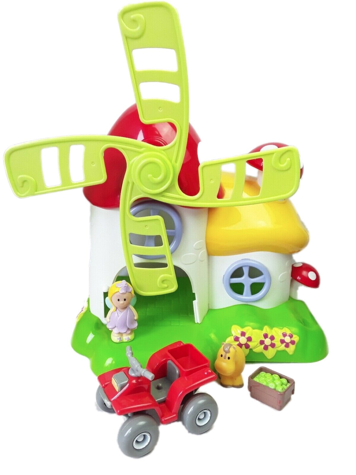 Early Learning Centre Happyland Windmill Mushroom House