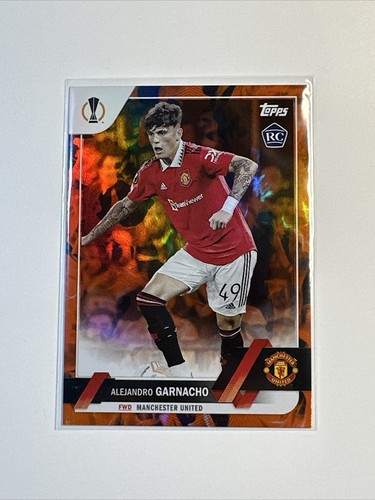 2022-23 Topps UCL Alejandro Garnacho Inferno Parallel Sp