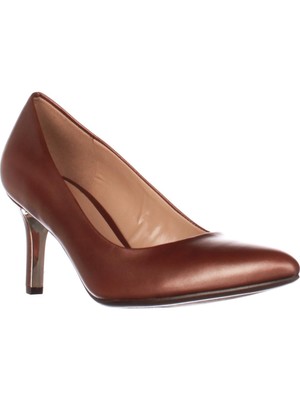 

NATURALIZER Женские коричневые кожаные туфли без шнуровки Natalie Stiletto 9,5 Вт, Коричневый, E7744L3