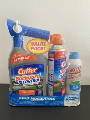 Cutter Backyard Mosquito and Bug Control 3-Count Insect Killer VALUE PACK!
