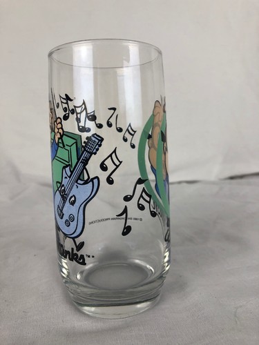 1985 Hardee's The Chipmunks Simon Limited Collector Series Glass 16 fl oz 6 Tall