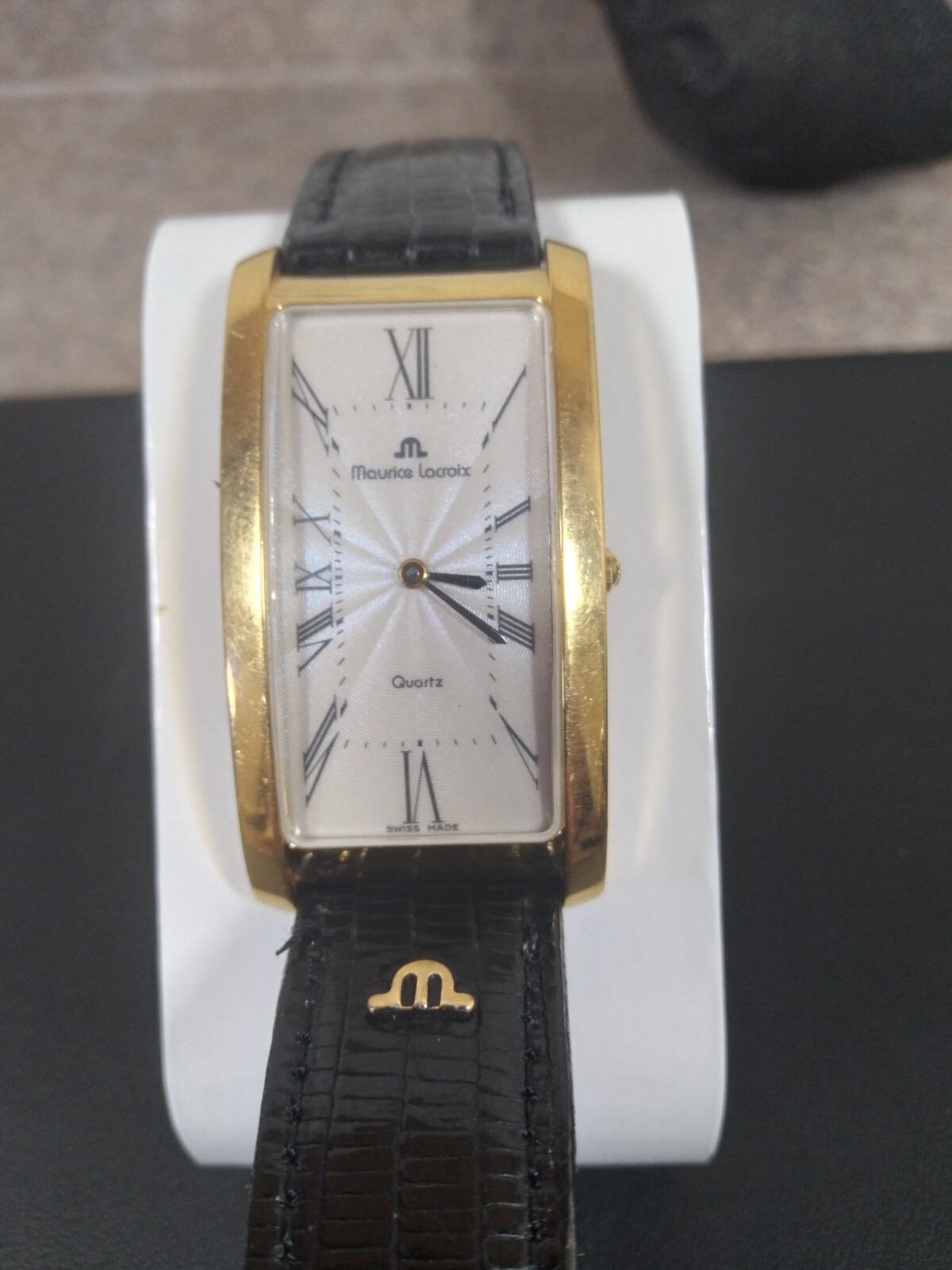 モーリスラクロア47496クオーツ　メンズ　バナナシェイプ モーリスラクロア47496クオーツ メンズ バナナシェイプ