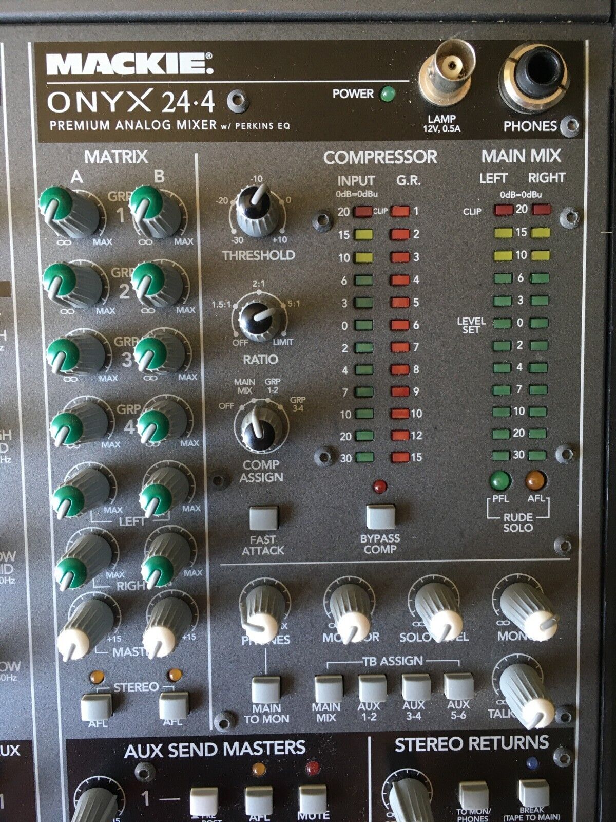希少 MACKIE アナログミキサー ONYX24.4 マッキー おすすめ】MACKIE/Onyx24[配信向け][音楽制作][DTM][バンド