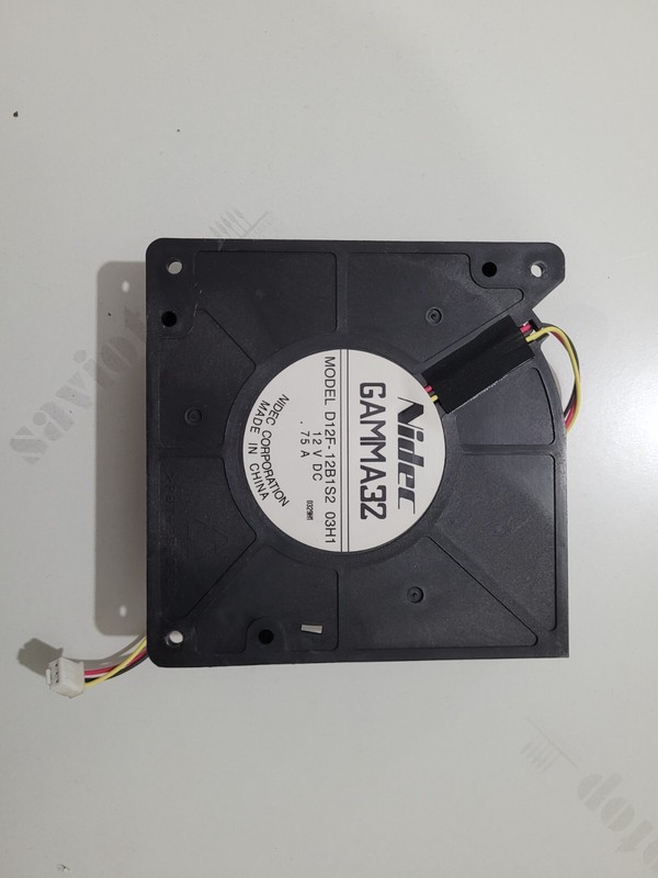 Plaque Induction Hotpoint Kic631c Ventilateur D12f-12b1s2 03h1    12v Dc  75 A