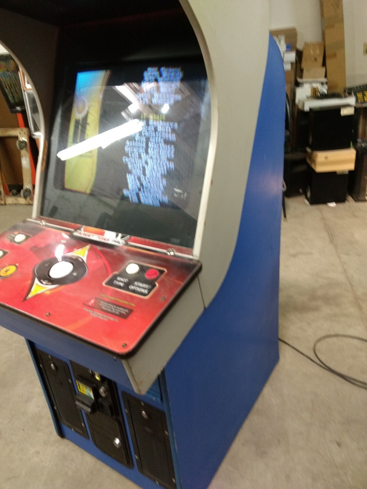 Incredible Technologies Target Toss Bags Coin Operated Video Arcade