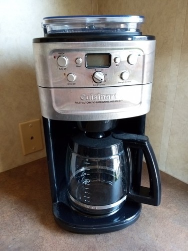 Cuisinart Burr Grind & Brew Coffeemaker DGB-700BC  Fully Automatic 12 Cup