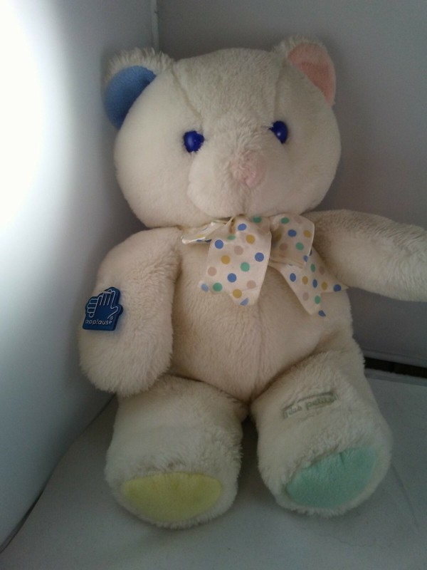 applause teddy bear 1986