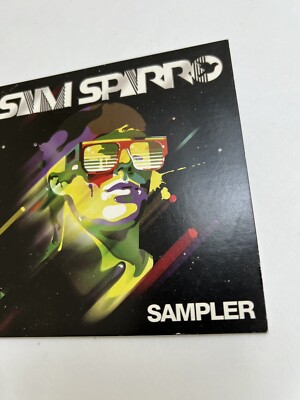 SAM SPARRO SAMPLER by SAM SPARRO-Rare Collectible CD w/ Pocket, Black & Gold--CD