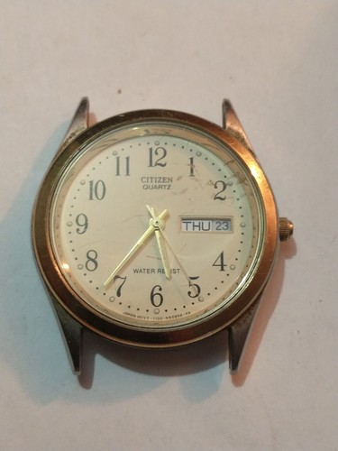 Vintage Citizen Quartz Watch NOT WORKING Parts Or Repair AS