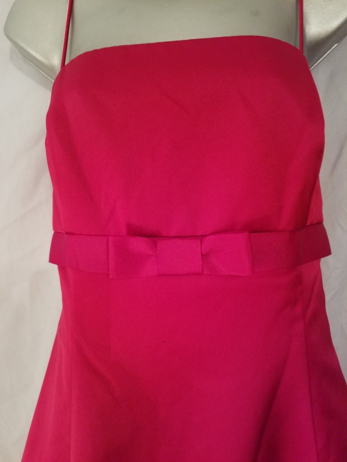 David's Bridal Size 14 Knee Length  Red Gown - CLASSSSY!