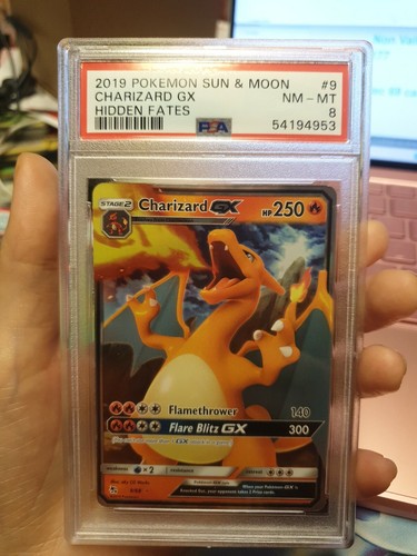 【PSA10】リザードンgx/charizard 2019 POKEMON HIDDEN FATES CHARIZARD GX PSA 10 GEM MINT 9/68