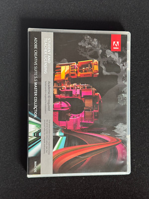 Adobe Creative Suite 5.5 Master Collection, Mac OS **READ DESCRIPTION**