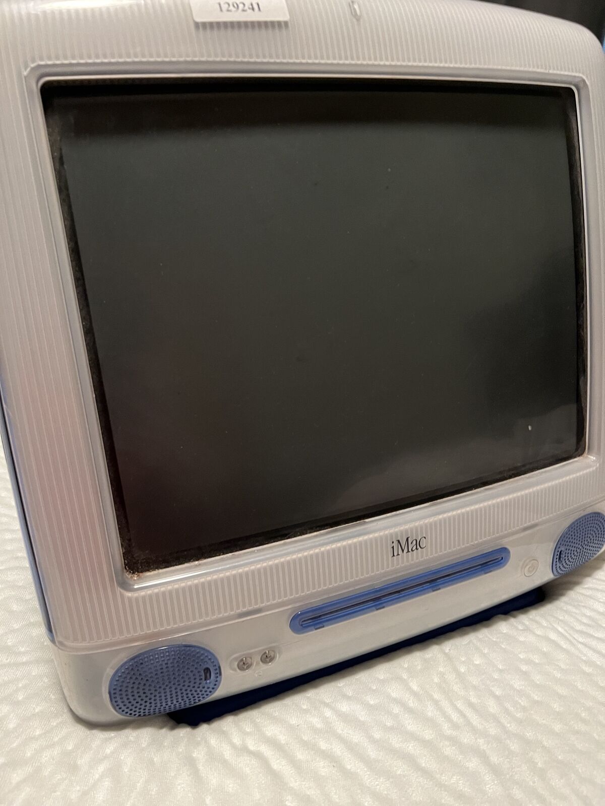 VINTAGE APPLE IMAC 400MZ M5521 ALL IN ONE DESKTOP COMPUTER VINTAGE APPLE IMAC 400MZ M5521 ALL IN ONE DESKTOP COMPUTER
