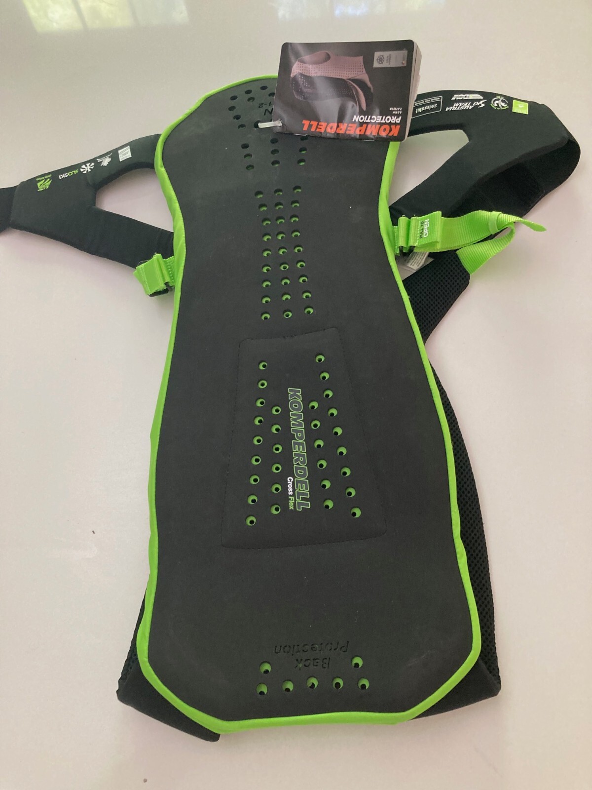 Komperdell Cross Flex Back Protection - skiing, snowboarding, BMX -Men's Size M