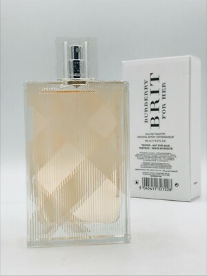 Burberry Brit Women Perfume edt Spray 3.3 oz 100 ml Box As Shown