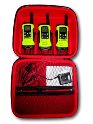 NEW Set of 3 Motorola Talkabout Walkie Talkie Radio T261TP W/ Case. Buy it now for 58.5
