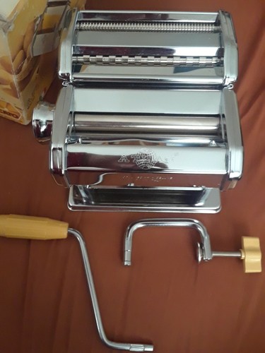 Marcato Atlas Deluxe Pasta maker Model 150 Italy Clean excellent noodles