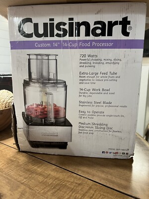 Cuisinart Custom 14 14-Cup Food Processor - Brushed Stainless (DFP-14BCNY)