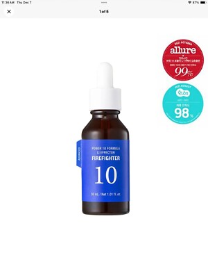 IT'S SKIN Power10 Formula Li Effector Firefighter 1.01oz / 30ml  K-Beauty