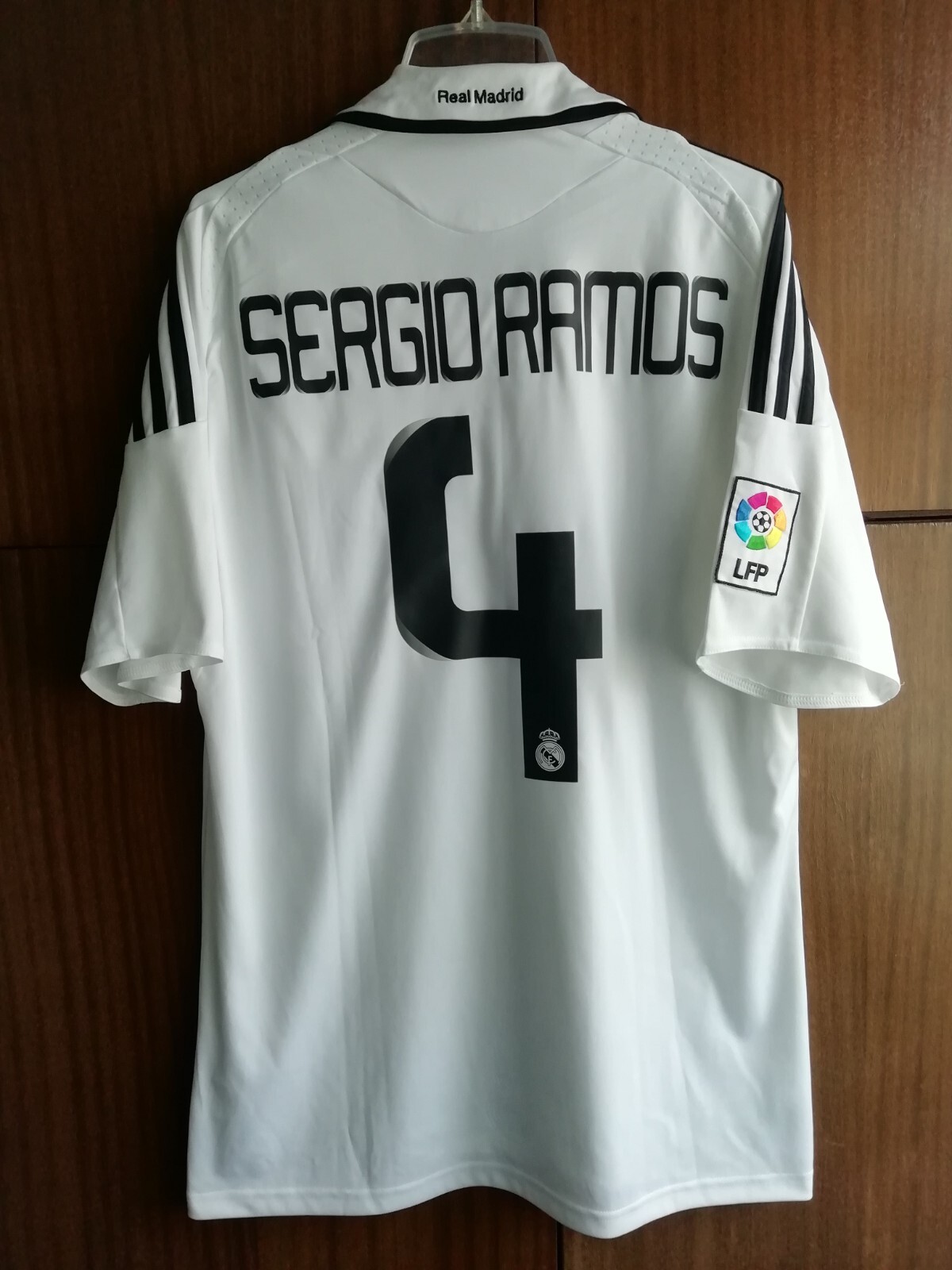 adidas Real Madrid Sergio Ramos シャツ Mサイズ Real Madrid Sergio Ramos Psg Shirt CL Adidas Player Issue