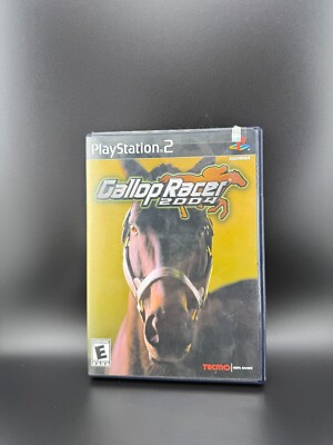 Gallop Racer 2004 (Sony PlayStation 2, 2004) Tested Very Good!