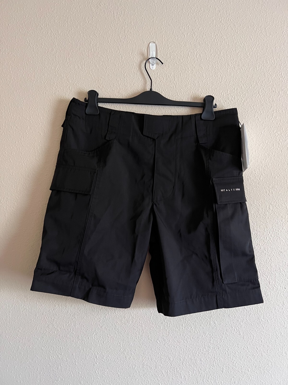 1017 Alyx 9SM Tactical Cargo Shorts - Size 52 - Black 1017 Alyx 9SM Tactical Cargo Shorts - Size 52 - Black