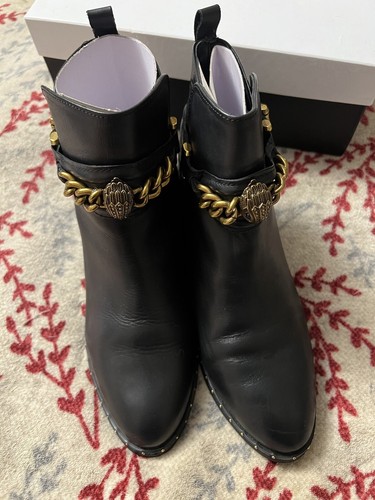シューズ・サンダルその他 Golden   boots in black leather with buckle $_12.JPG?set_id=880000500F