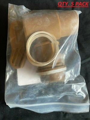 ERGO Drum Tap, (M)NPT 2 In., Polyethylene (Qty. 5 PACK)