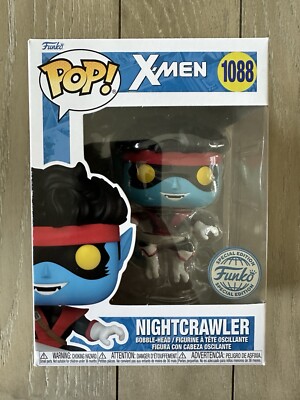Funko POP! Marvel X-Men Nightcrawler #1088 ''FUNKO Special Edition sticker VHTF