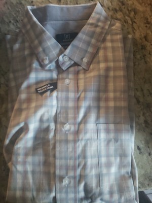  mens long sleeve large button down shirt