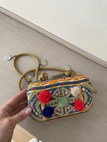 【ZARA】BEADED GRAB BAG Zara Beaded Bag | Pickle